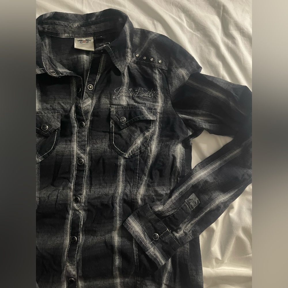 Women Harley Davidson blouse